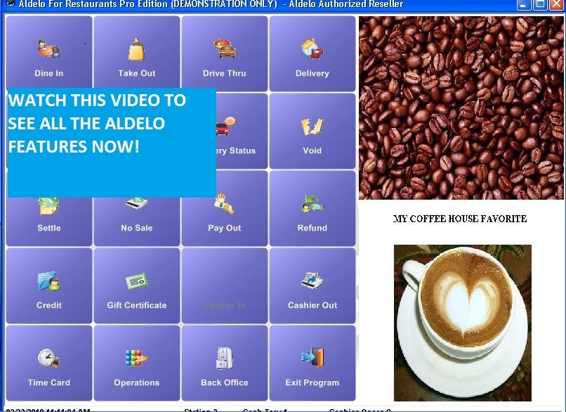 Coffee Shop  Software on Coffee Shop Point Of Sale  Coffee Shoppe Pos  Coffee Cafe Point Of